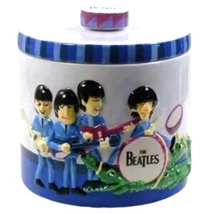 The Beatles Vintage Collectible Animated Cookie Jar Vandor Apple Co 2004 NIB
